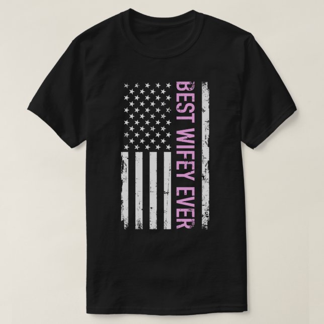 Best wifey ever US T-Shirt (Design Front)