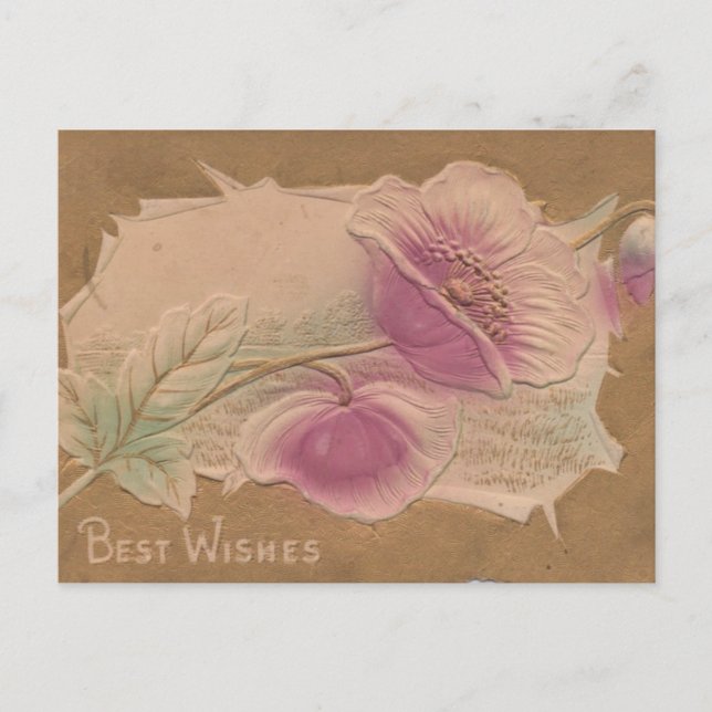 Best Wishes 1912 Postcard (Front)