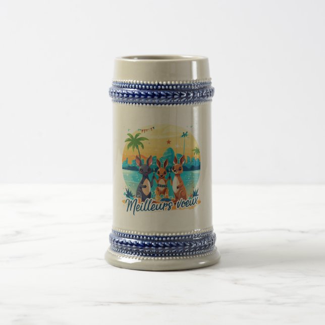Best wishes beer stein (Center)