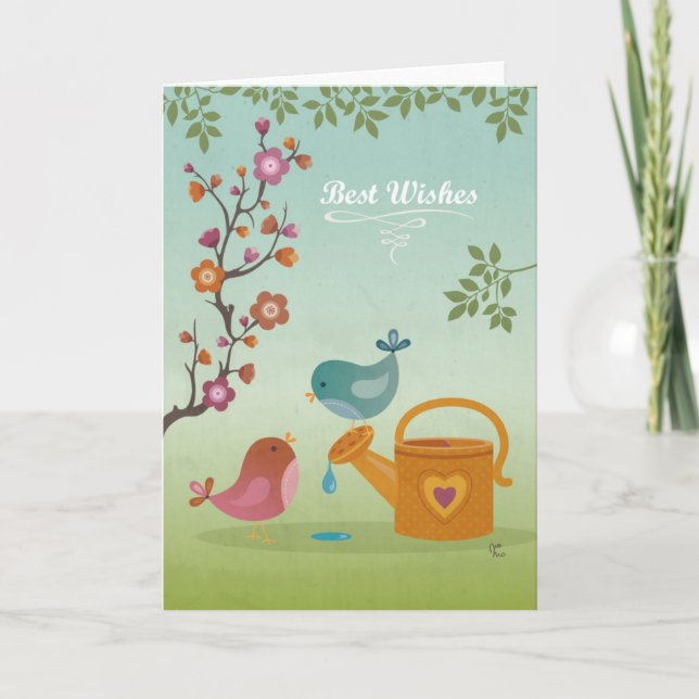 Best Wishes Card (Front)