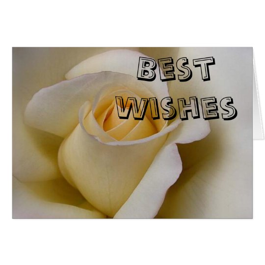 Best Wishes Card