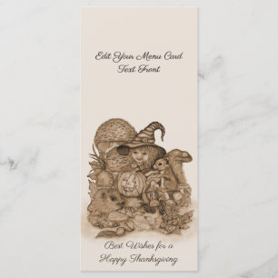 Best Wishes for a Happy Thanksgiving Menu