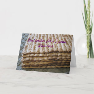 Best wishes for a joyous Passover Card