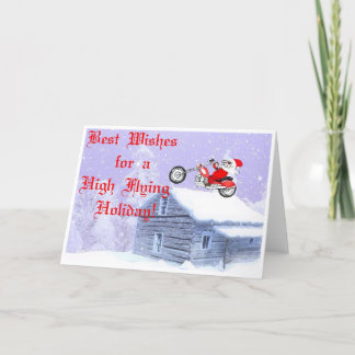 best wishes holiday card