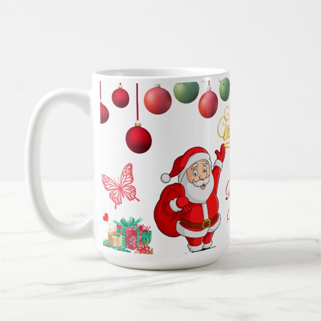 Best Wishes New Year Cup (Left)