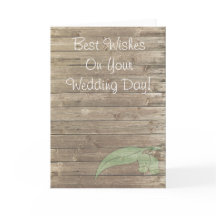 Best Wishes on Your Wedding Day Gum Tree
