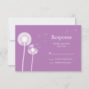 Best Wishes! RSVP (purple)