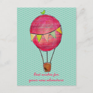 Best Wishes Travel Travelling Good Trip Greeting Postcard