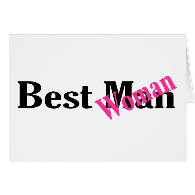 Best Woman (Front Horizontal)