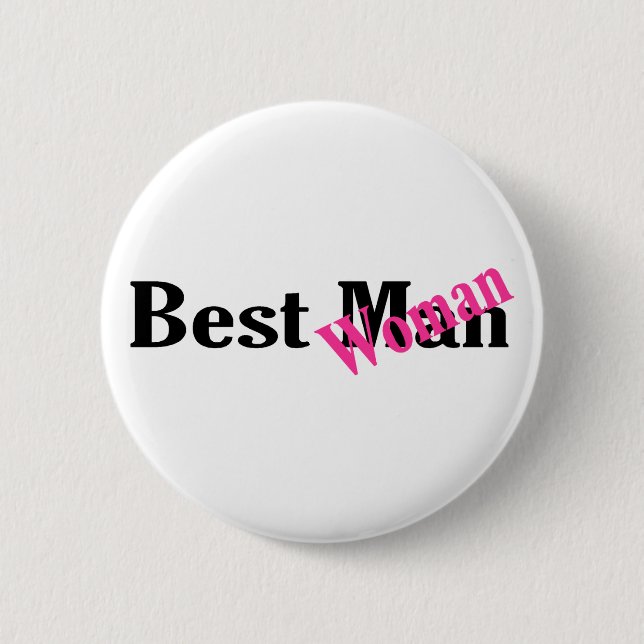 Best Woman 2 Inch Round Button (Front)