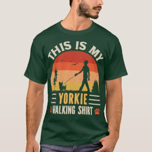 Best Yorkshire Terrrier Dad Ever Cute Yorkie Dog L T-Shirt