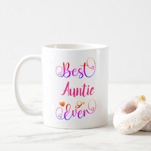 Best "your text" Ever Typography Cursive Script Coffee Mug