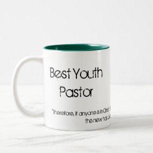 Best Youth Pastor Two-Tone Coffee Mug