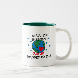Best Zayde Belongs to me Two-Tone Coffee Mug
