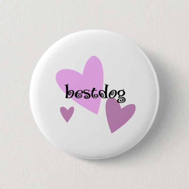 Bestdog 2 Inch Round Button (Front)