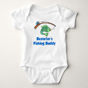 Daddy's Little Fishing Buddy Organic Baby Onesie® – Urban Baby Co.