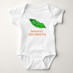 Bestemor's Little Sweet Pea Norwegian Baby Bodysuit