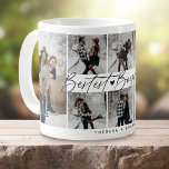 'Bestest Boyfriend' Couple Keepsake Photo Collage Coffee Mug<br><div class="desc">Surprise your boyfriend with a thoughtful keepsake that celebrates your love! Our photo collage coffee mug is the perfect gift idea for any occasion, featuring eight of your favourite pictures of you and your special someone. With script text that reads "Bestest Boyfriend, " this personalized mug will make him feel...</div>
