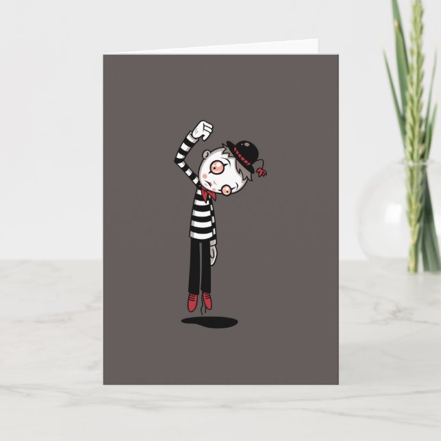 Bestest Mime Ever Card (Front)