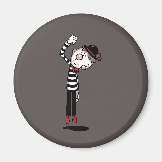 Bestest Mime Ever Magnet (Front)