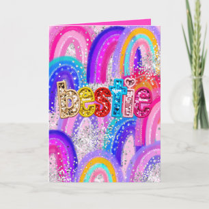 Bestie, Best Friend  Card