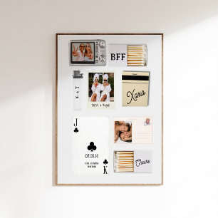 Bestie Birthday Gift Personalized Poster