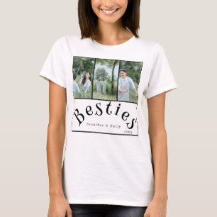 Bestie Forever! 3-Photo Collage Women's T-Shirt