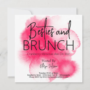Besties & Brunch Personalized Invitation