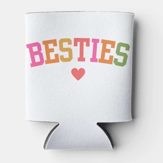besties can cooler (Front)