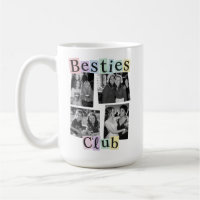Besties Club Custom Photo Collage