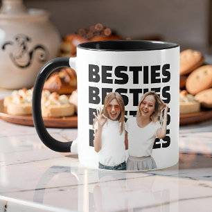 Besties Custom Photo BFF  Best Friend Gift Mug