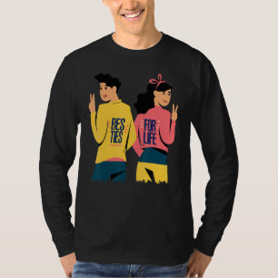 Besties For Life Best Friend 4ever Friendship Day T-Shirt