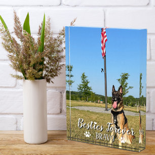 Besties Forever, BFF Photo, Modern, Cute Custom Photo Block