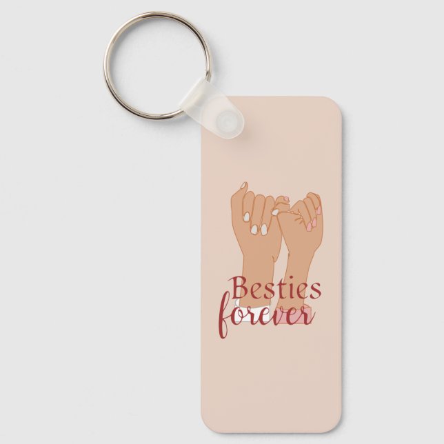 Besties Forever Key Ring (Front)