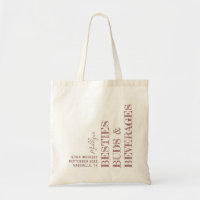 Besties Girls Trip Personalized Brown