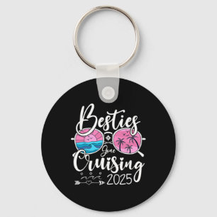 Besties Gone Cruising 2025 Girls Matching Women Cr Keychain