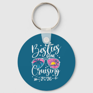 Besties Gone Cruising 2026 Girls Keychain