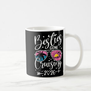 Besties Gone Cruising 2026 Girls Matching Women Coffee Mug