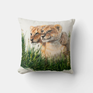 Besties lion cub cushion