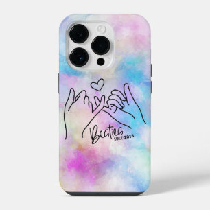 Besties Matching Custom Iphone 14 Pro Case