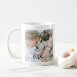Besties Mom And Dog Photo Coffee Mug