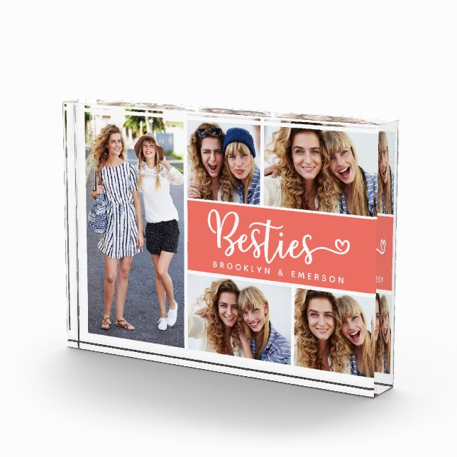 Besties Photo Collage Best Friends Photo Block (Right)