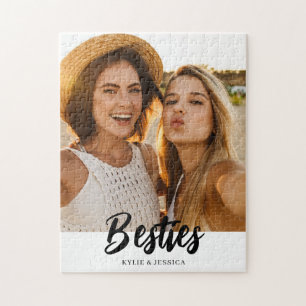 Besties Photo Personalized Jigsaw Puzzle