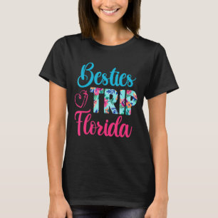 Besties Trip Florida Vacation Matching Best Friend T-Shirt
