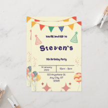 BESTSELLER! Custom Invitation 