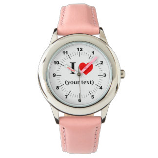 BESTSELLER ! Enfant I ❤️ Montre à bracelet en cuir