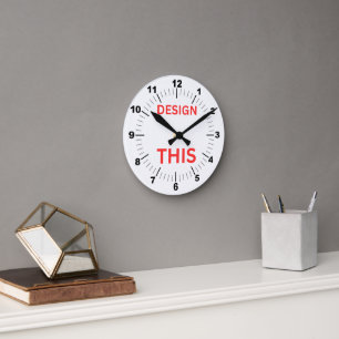 BESTSELLER! Wall Clock, 8" Round Acrylic🕗 Clock