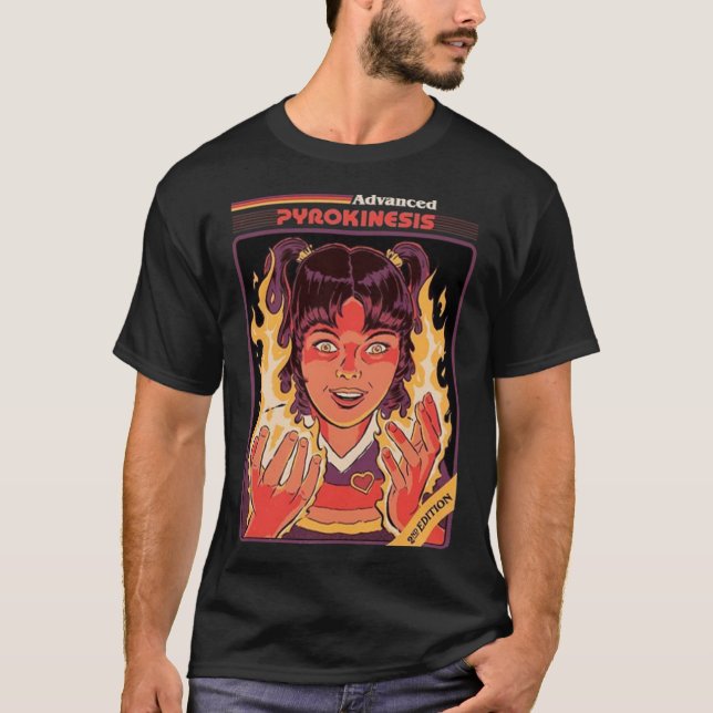 Bestselling Pyrokinesis Advanced Logo Essential  T-Shirt (Front)