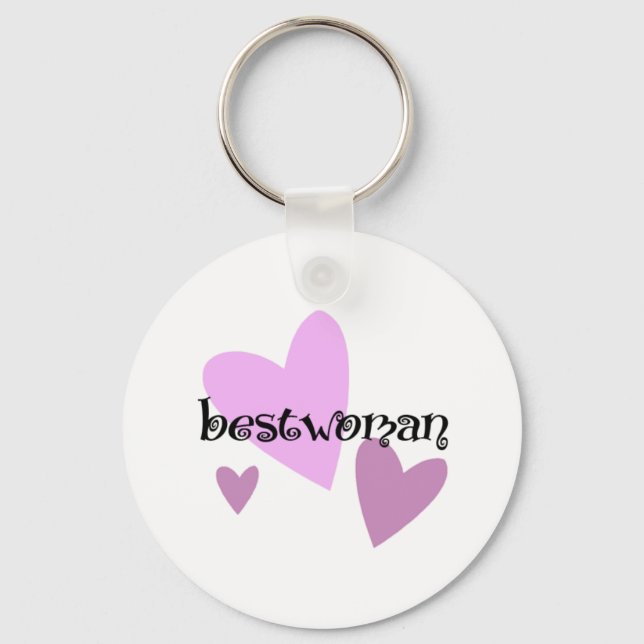 Bestwoman Keychain (Front)