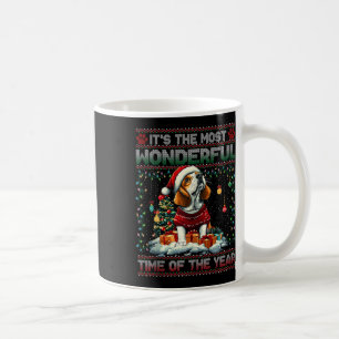 Bet Hound Christmas Tree Decorations Dog Lover Xma Coffee Mug